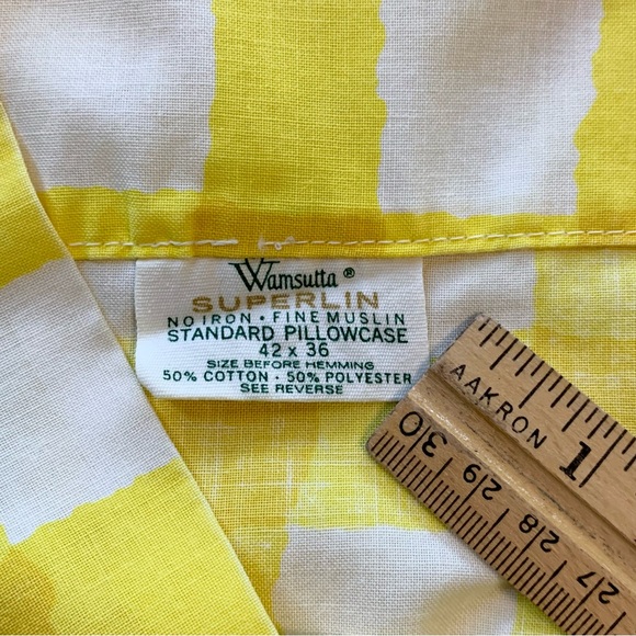 70s Yellow and Orange Pillowcases - Picture 10 of 10